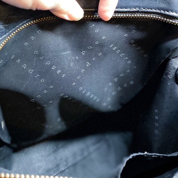 euc Sandro Paris soft leather tote - Picture 7 of 11